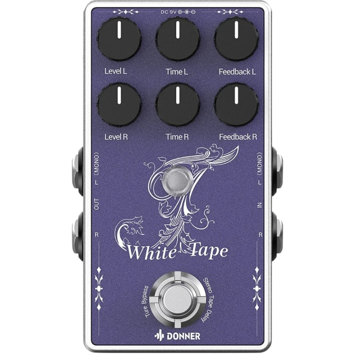Analog Tape Delay Gitarren Effektpedal fra Donner