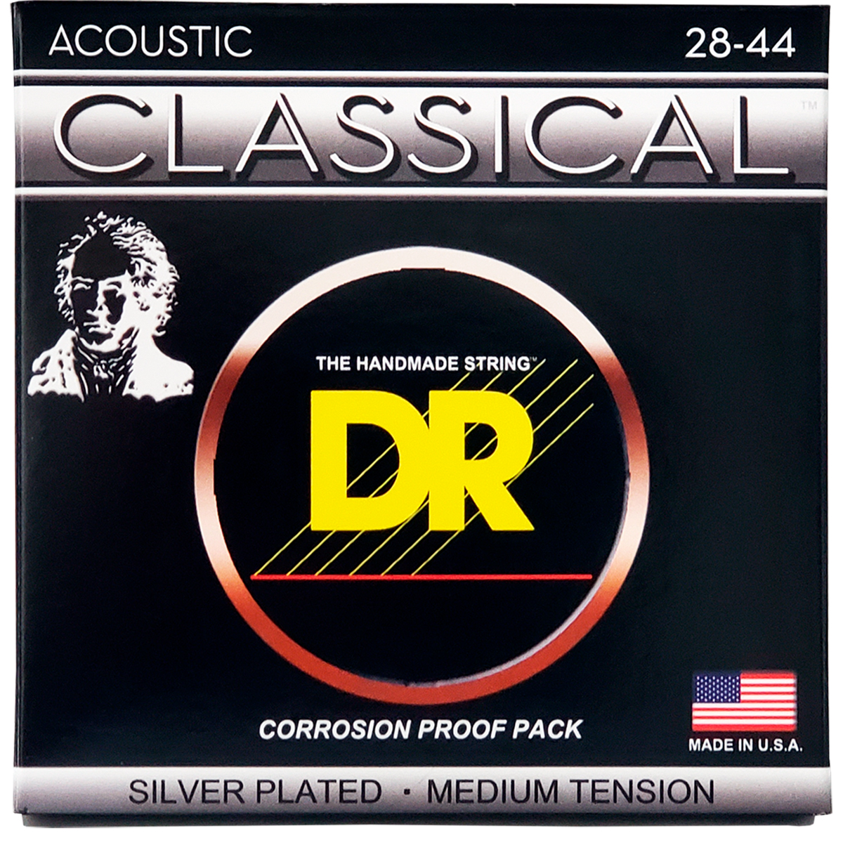 Cnm Spansk Guitar Strenge, Medium Tension fra Dr Strings