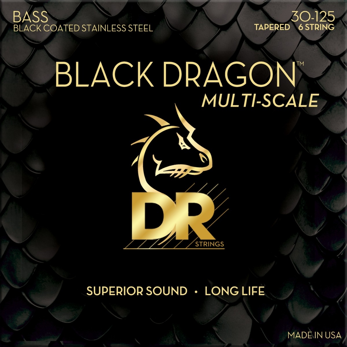 Dbsmb630 Dragon Skin+ 6 Strenget Bas Strenge, 030 125 fra Dr Strings