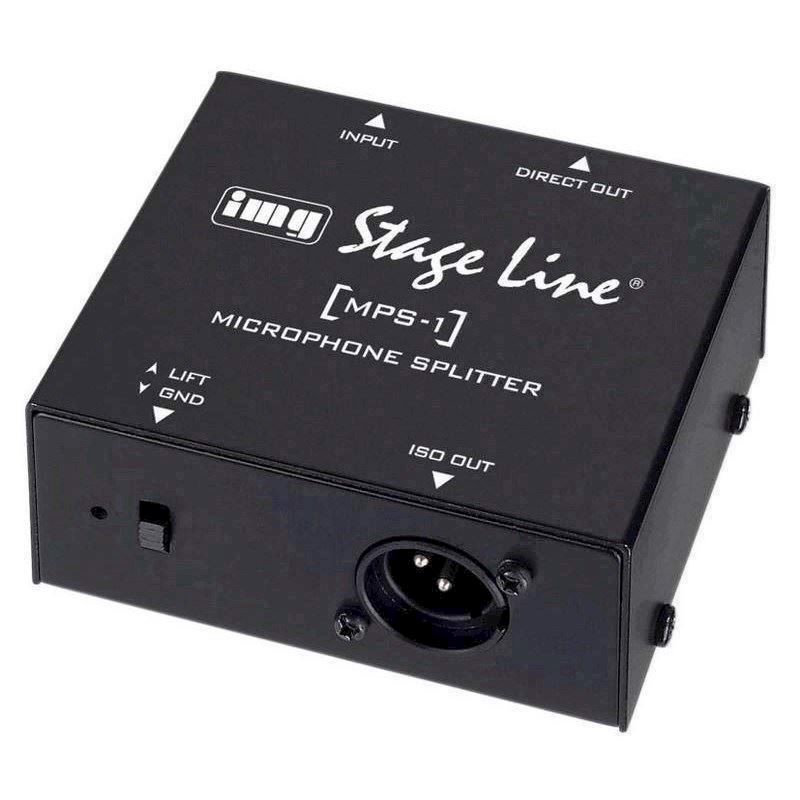 Mikrofonsplitter   Mps 1     Stage Line fra Img