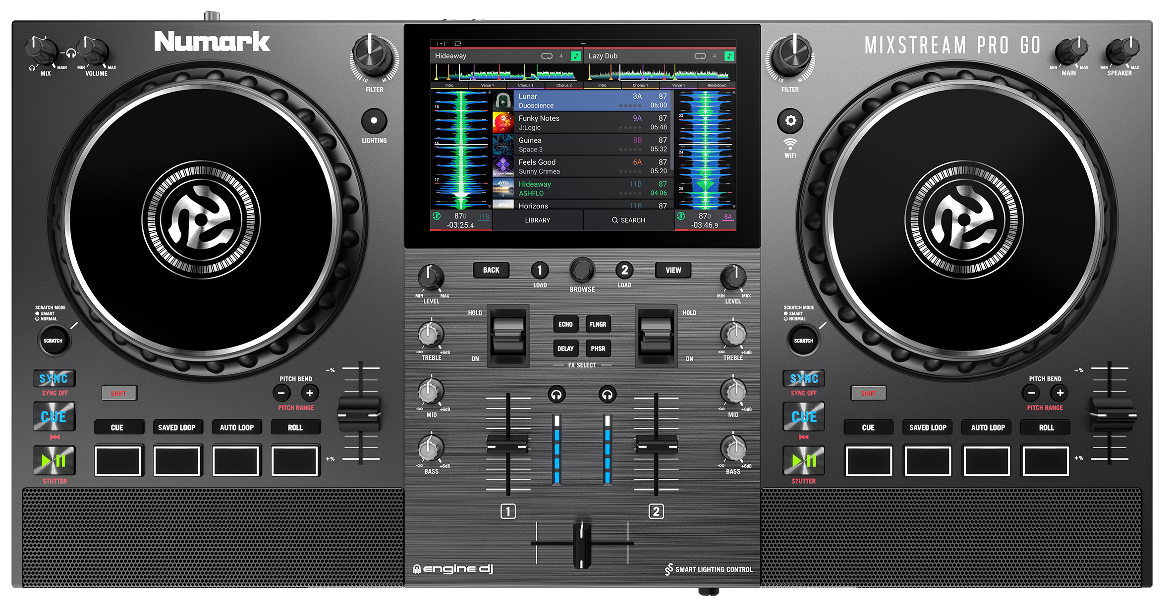 Mixstream Pro Go Dj Controller fra Numark