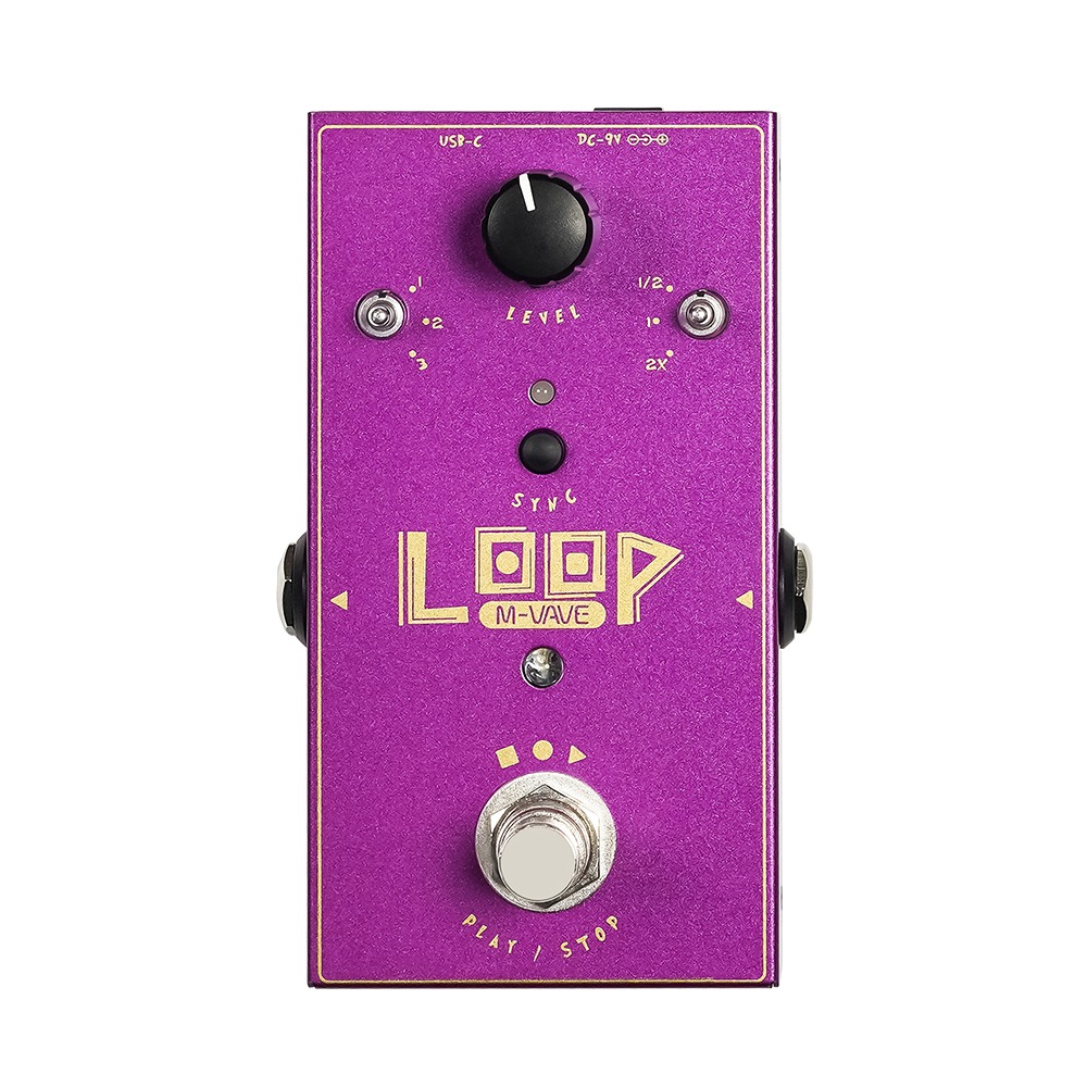 M Vave Loop Ii Gitarren Effektpedal fra M-vave
