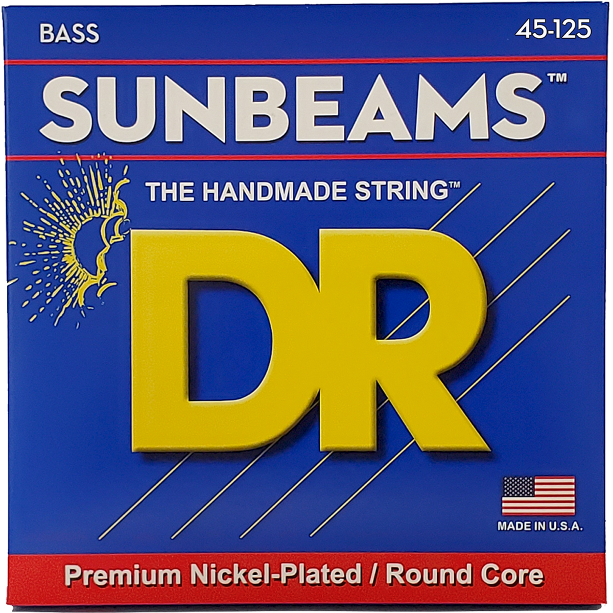 Nmr5 45 Sunbeam 5 Strenget Bas Strenge, 045 125 fra Dr Strings