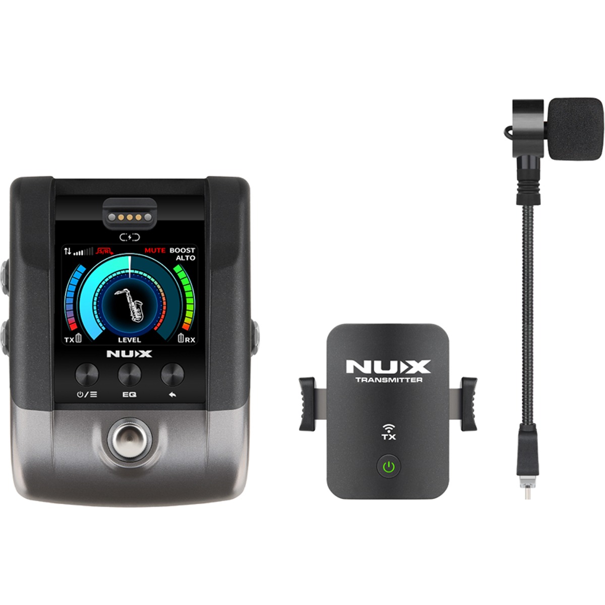 B6 Pro Trådløs System Til Blæseinstrumenter fra Nux