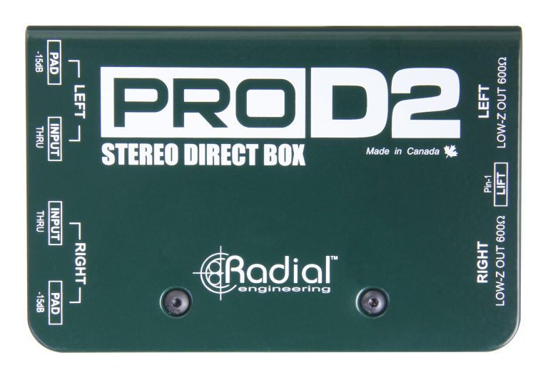 Pro D2 Passive Stereo Di Box fra Radial
