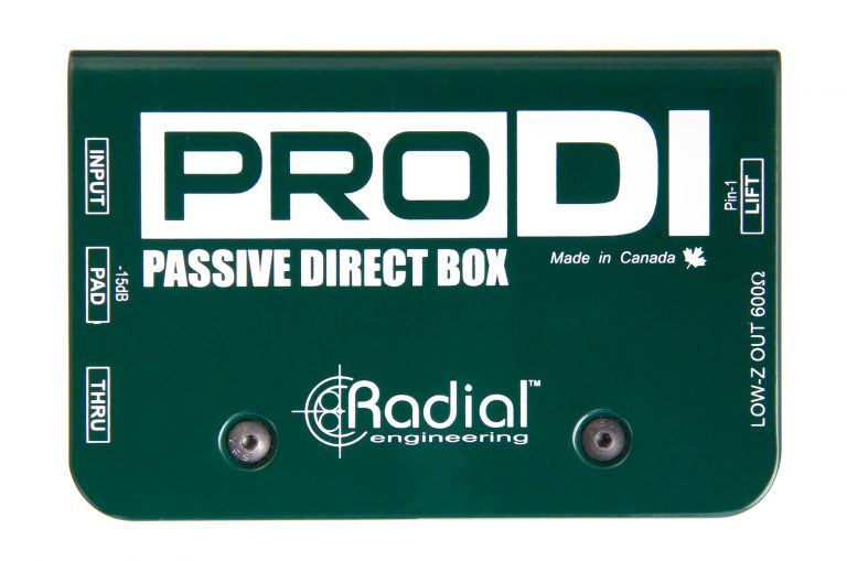 Pro Di Passive Mono Di Box fra Radial