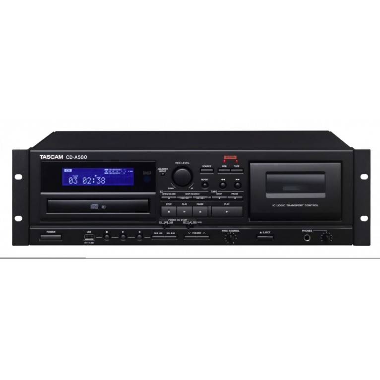 Cd A580 V2 Cd Og Kassette Afspiller fra Tascam