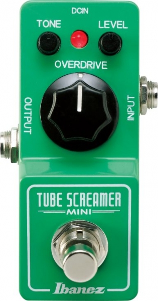 Tsmini Tube Screamer Mini Guitar Pedal fra Ibanez