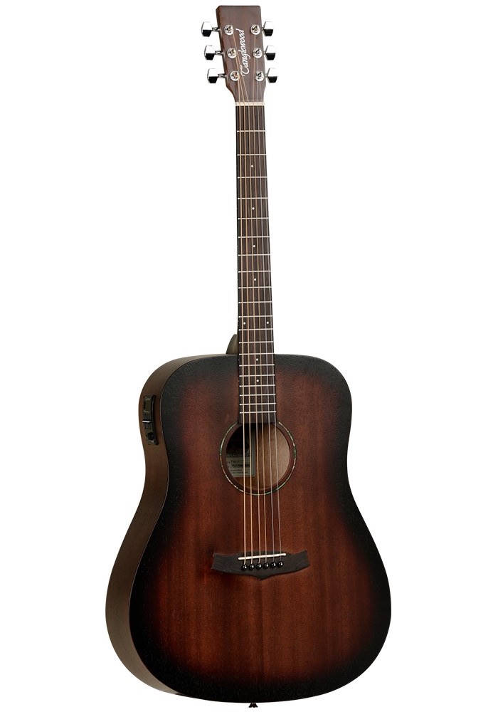 Twcrde Crossroads Dreadnought Western Med Pickup fra Tanglewood