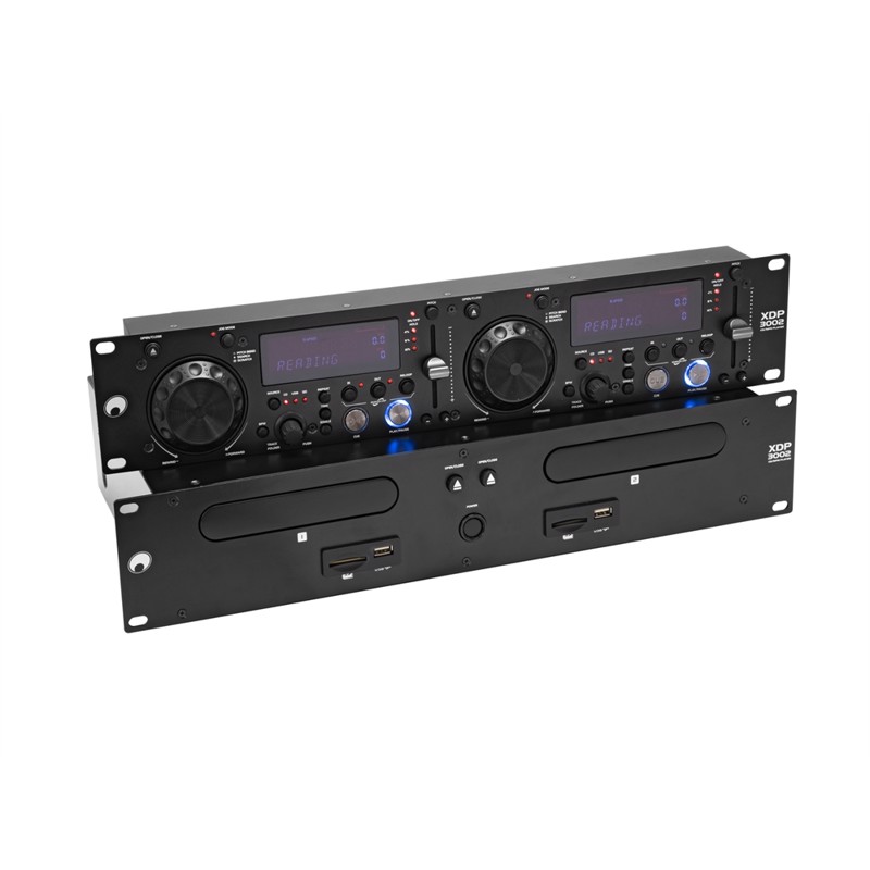 Xdp 3002 Dobbelt Cd Mp3 Afspiller fra Omnitronic