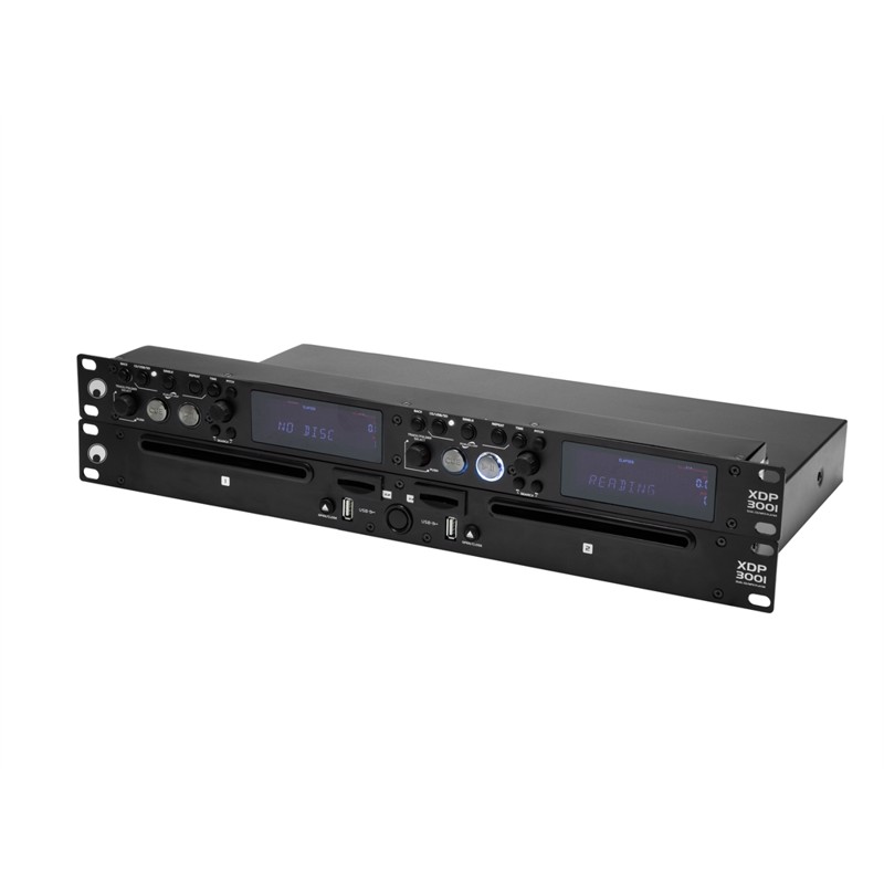 Xdp 3001 Cd Mp3 Dobbelt Afspiller ( 2 X 1 Unit) fra Omnitronic