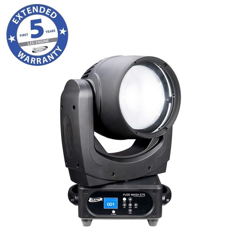 Fuze Wash 575, 350w Cool White Cob Led Motorized Zoom 11° To 40° fra Elation