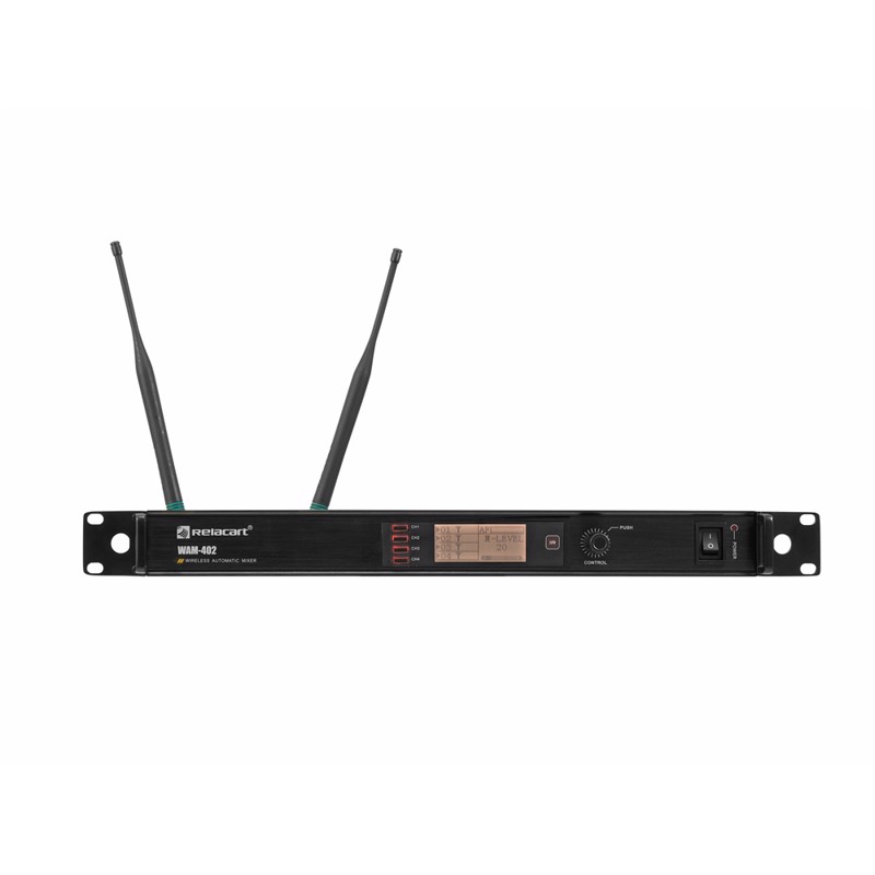 Wam 402 4ch Digital Uhf Automatic Mixer fra Relacart