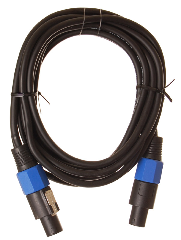 Speakon Til Speakon Kabel 5 Meter fra Hiend