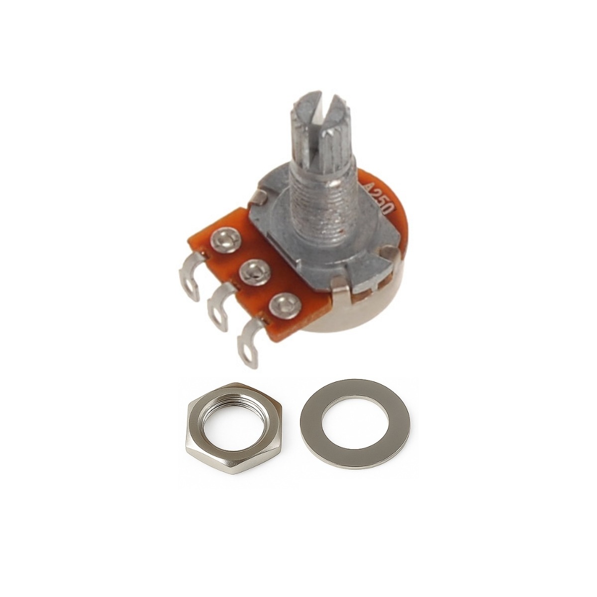 A250k L Ton Potentiometer Long fra Wilkinson