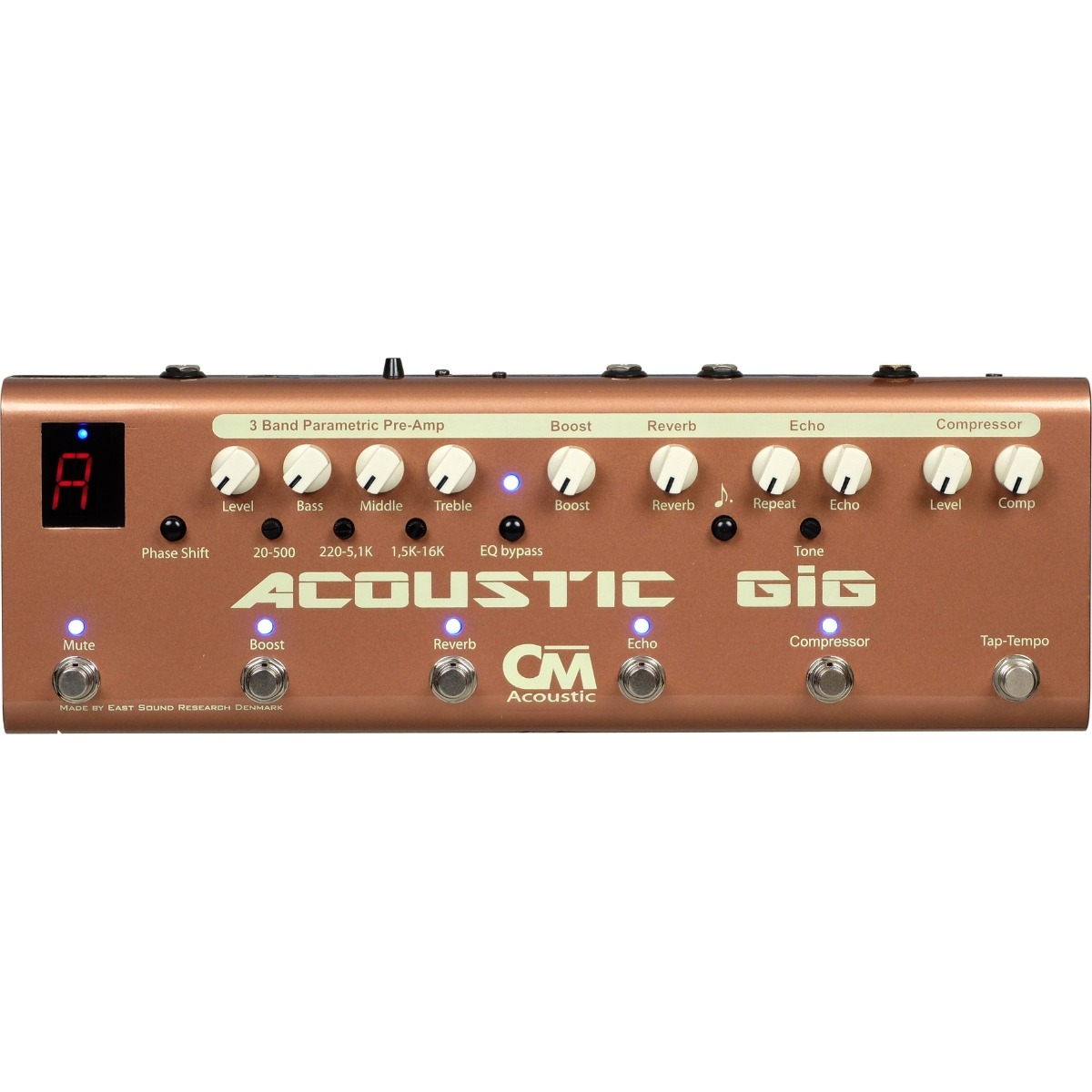 Acoustic Gig Guitar Effekt Pedal fra Carl Martin