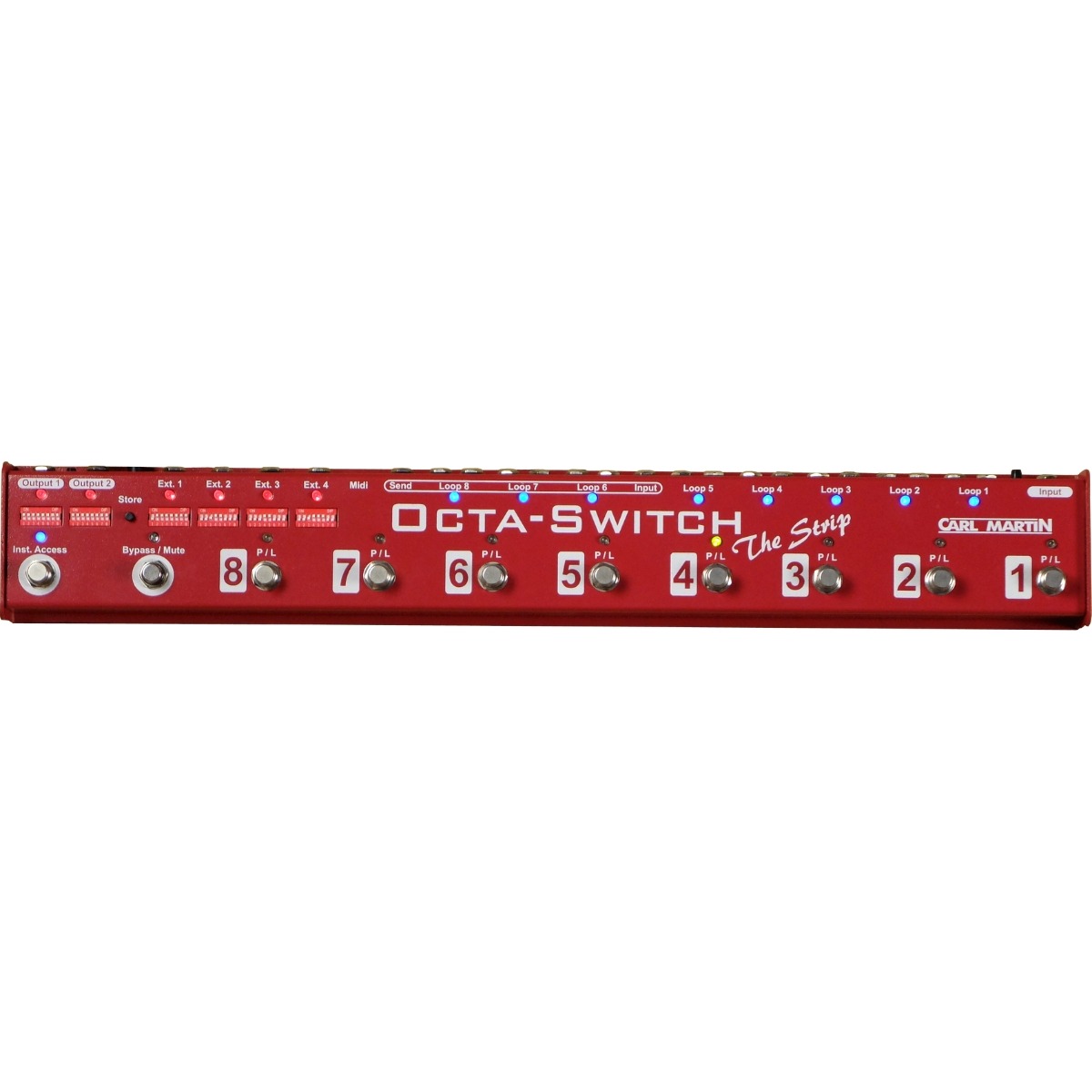 Octa Switch The Strip Guitar Effekt Pedal fra Carl Martin