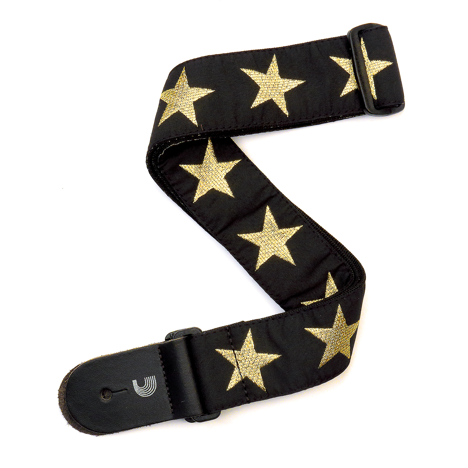 Daddario 20t05 Nylon Rem 50mm   Woven Gold Star fra D'addario
