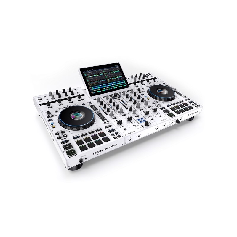 Prime 4+   Nu Endnu Skarpere I Hvid fra Denon Dj