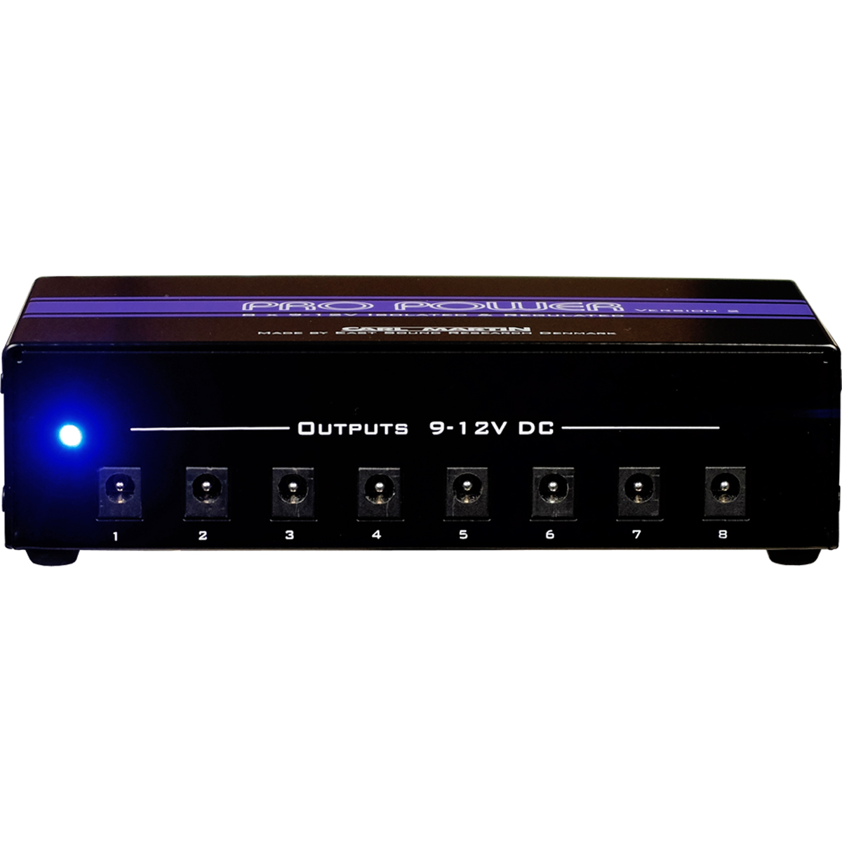 Pro Power Version 2 Multi Strømforsyning, 9 12v 350ma fra Carl Martin