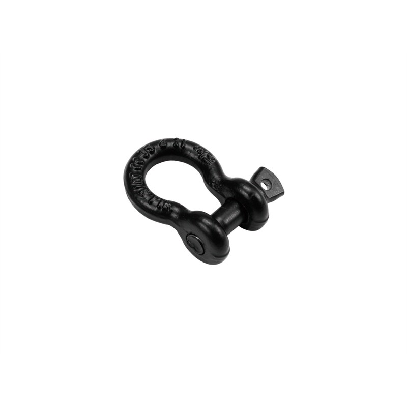 Shackle 8mm Black With Screwbolt fra Safetex