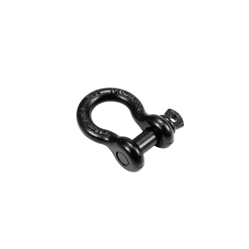 Shackle 19mm Black With Screwbolt fra Safetex