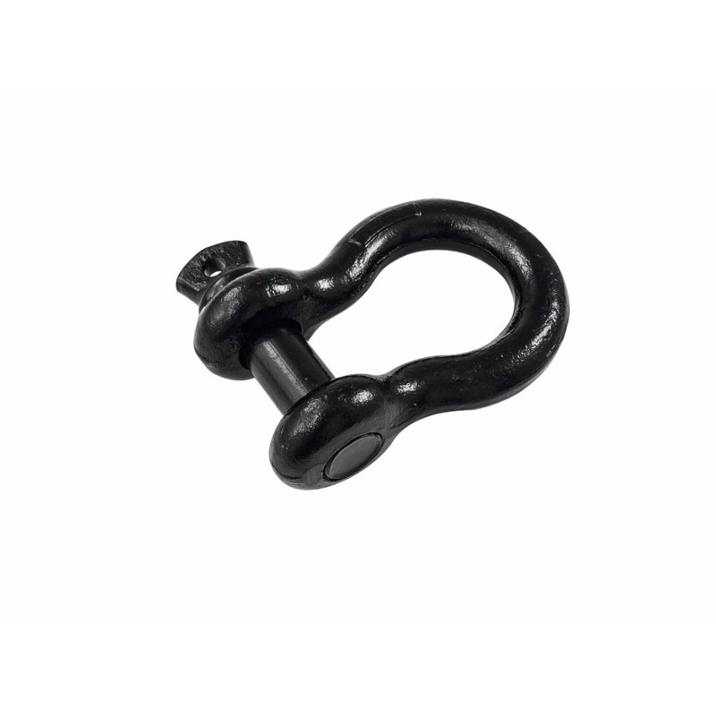Shackle 22mm Black With Screwbolt, Max Load 6.5 T fra Safetex