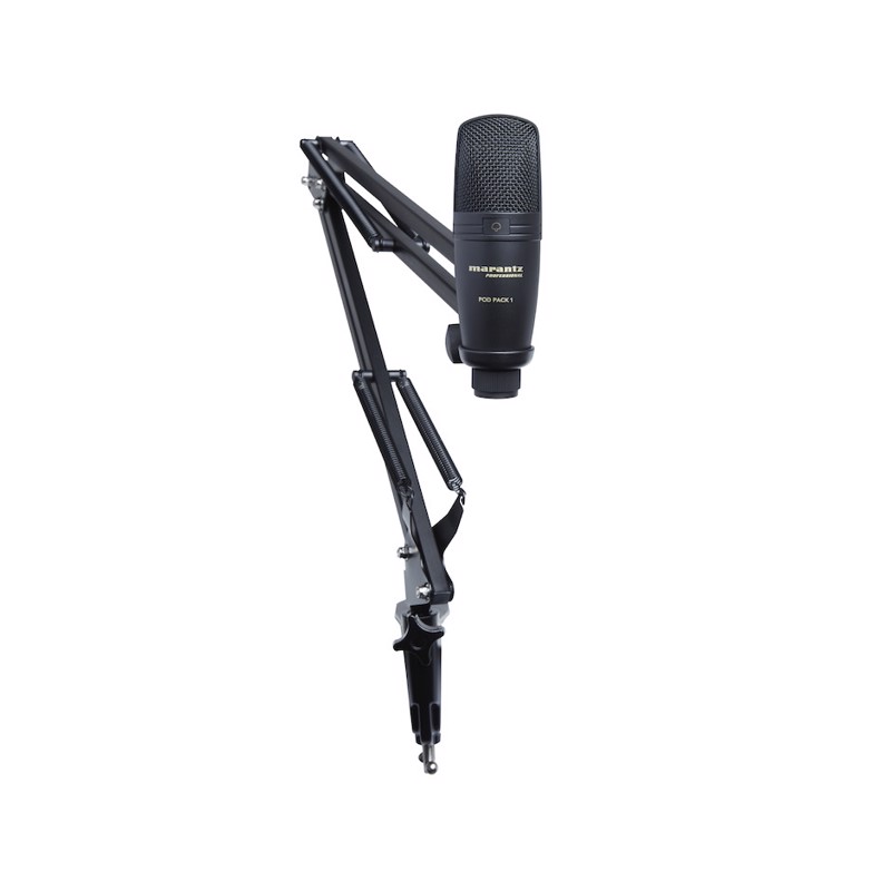 Pod Pack 1, Usb Microphone With Broadcast Stand And Cable fra Marantz