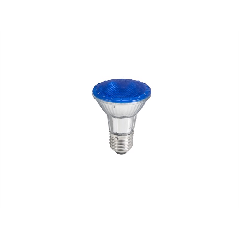 Par 20 Led Spotpære E27. Blå 6w. fra Omnilux