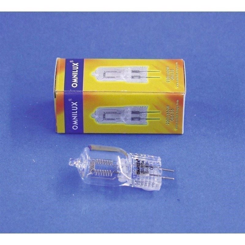 240v   650w Gx 6.35 fra Omnilux