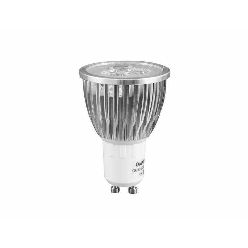 Gu 10 230v 3x2w Led 6500k 30 ° Cr fra Omnilux