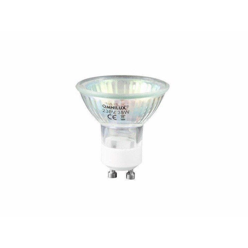 Gu 10 230v   50w 1500h 25 ° Gul fra Omnilux