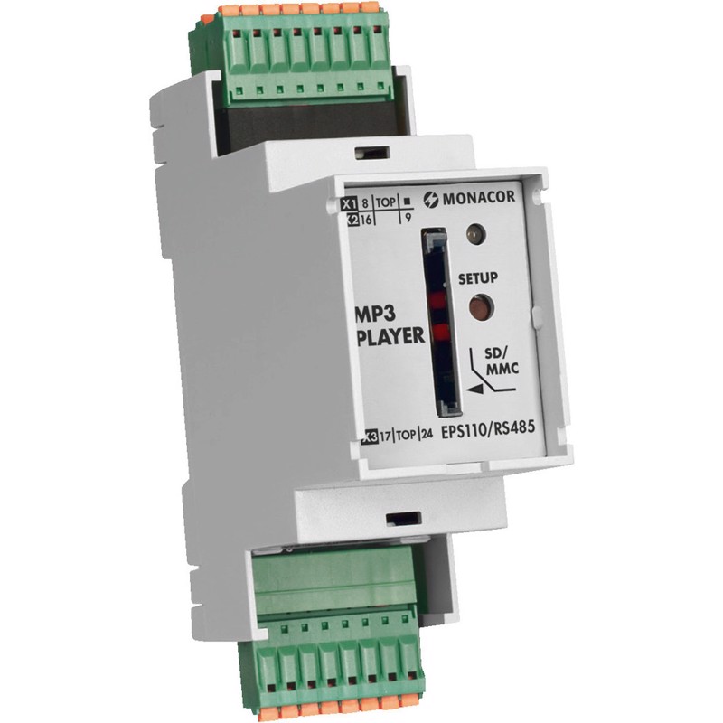 Mp3 Player,   Eps110 Rs485 fra Monacor