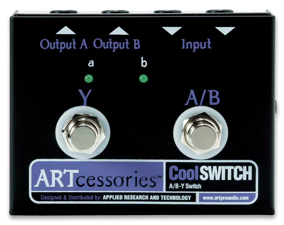 Art Coolswitch   Omskifter Med Led A B Y Swithc System fra Art Proaudio
