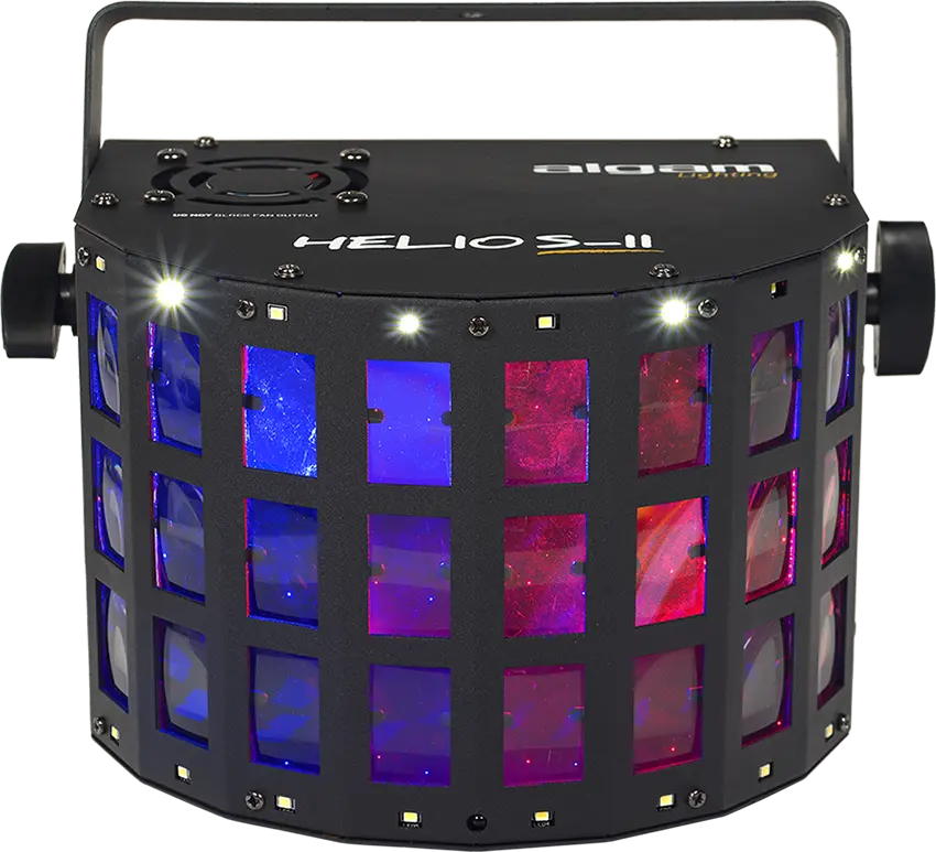 Helios Ii Derby Led Lyseffekt Indbygget Stroboskop fra Algam Lighting