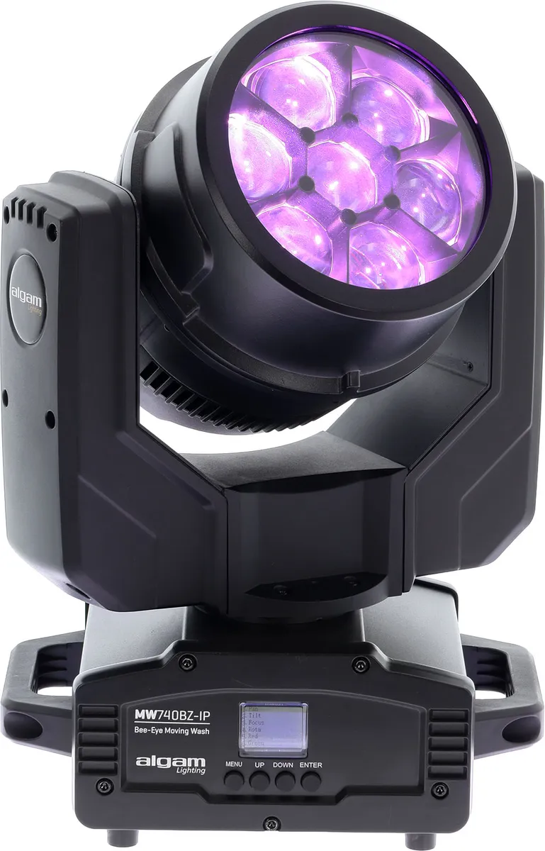 Mw740bz Ip   7x40w Led Rgbw Wash Led Ip Movinghead fra Algam Lighting