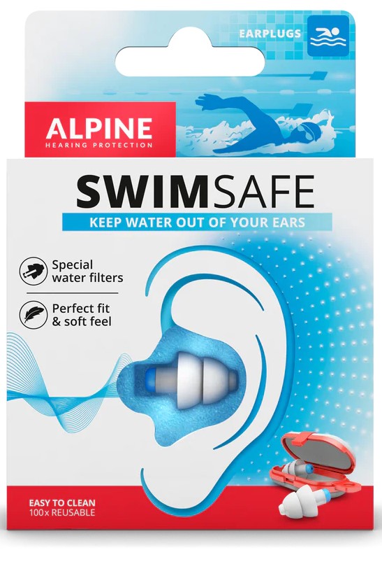 Swimsafe   Vandsports ørepropper fra Alpine