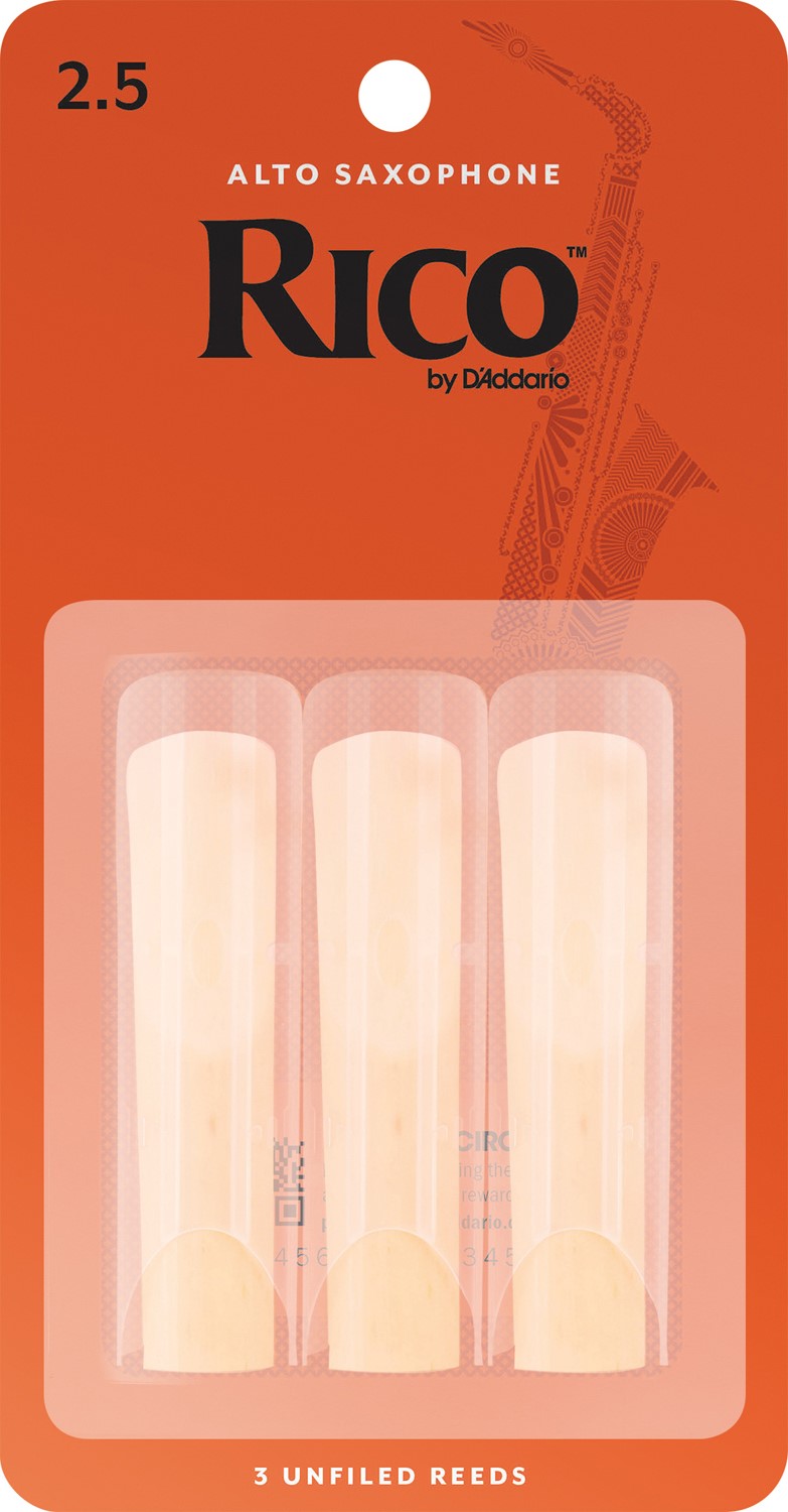 Rico Saxofon Blade Alt   3 Pack 2,5 fra D'addario