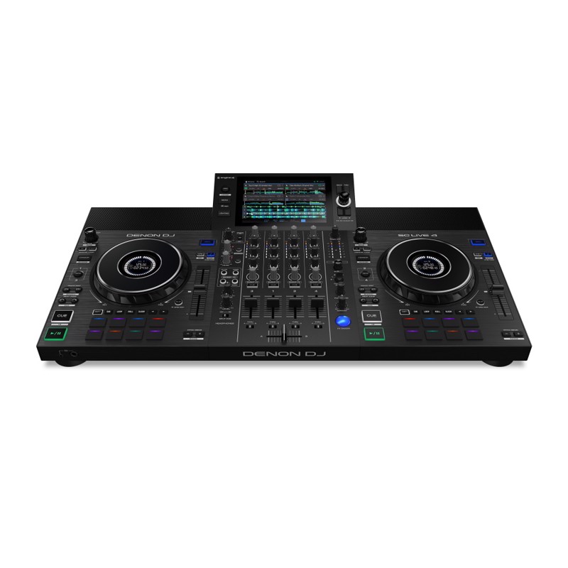 Sclive4   4 Kanals Dj Controller Med 7" Touchskærm Og Wifi fra Denon Dj