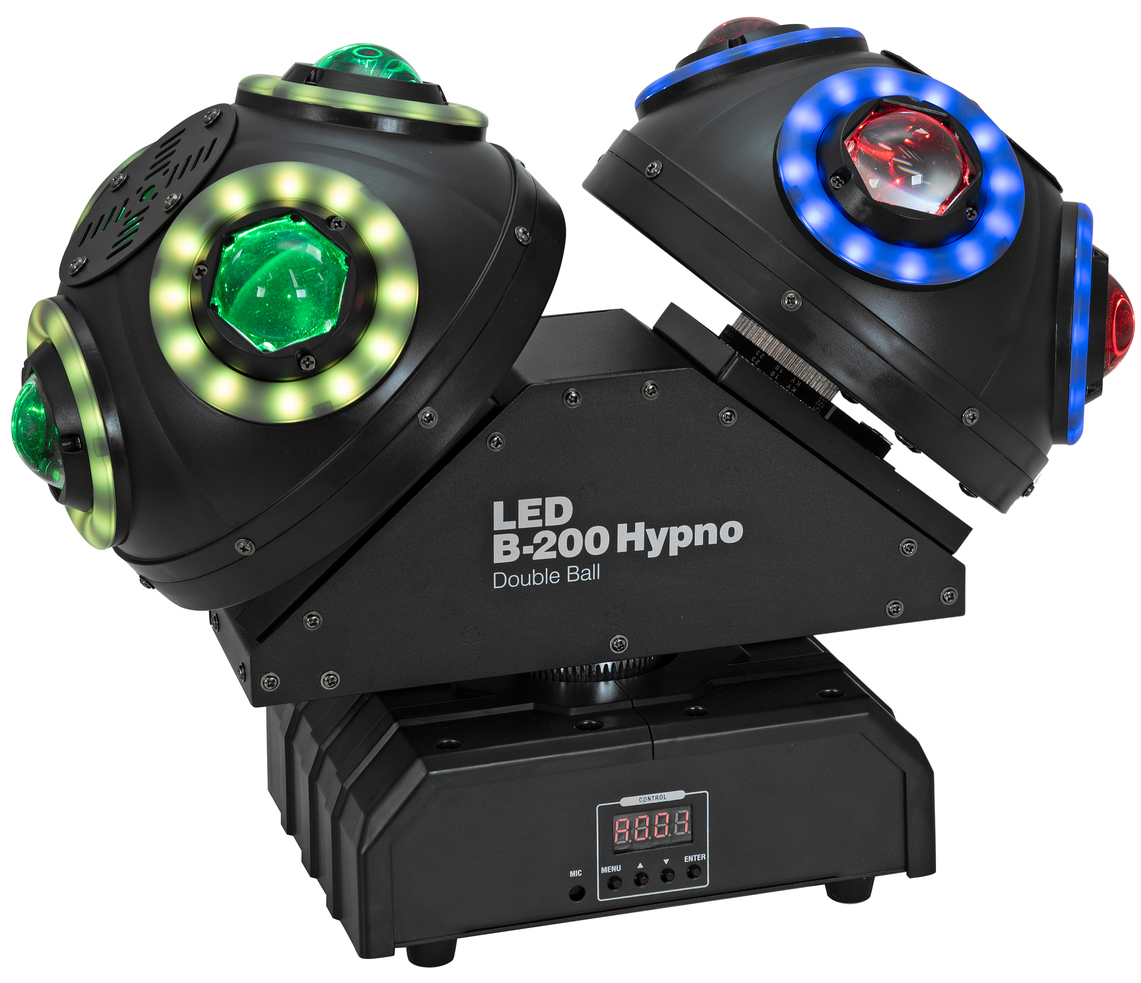 Led B 200 Hypno Double Ball Beam Effect fra Eurolite