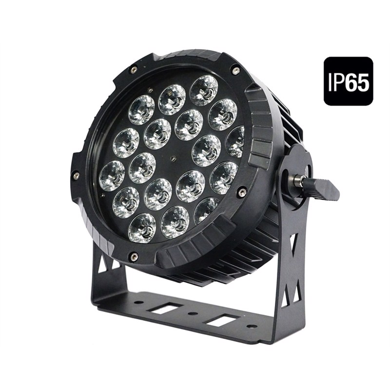 Fos Touring Par Ip Hex, 18x 15 Watt Rgbwa + Uv Leds Ip65 fra Fos Lighting
