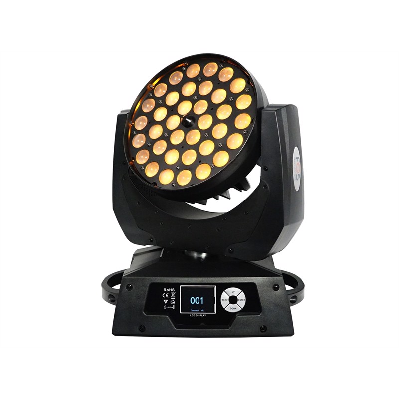 Fos Wash 600 Hex, 36 X 18w Rgbwauv 6in1 Leds Zoom 15 60° fra Fos Lighting