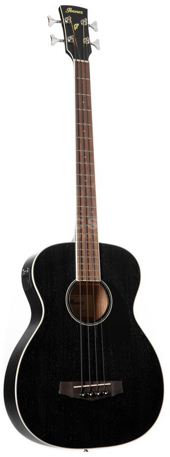Pcbe14mh Wk Akustisk Bas Med Pickup   Weathered Black fra Ibanez