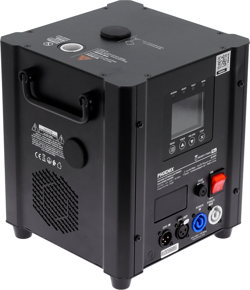 Phoenix Cold Spark Machine fra Algam Lighting