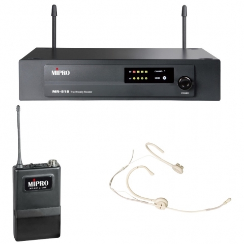 Mr818 Mt + Mu55hns   Bundle fra Mipro