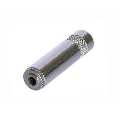 Minijack Kabelfatning Hun, Stereo, Metalhus, 6 Mm fra Rean