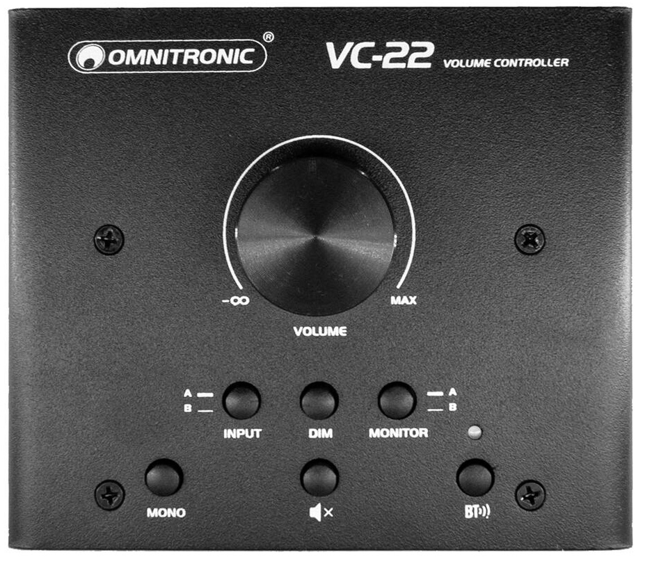 Vc 22 Volume Controller   Aktiv fra Omnitronic