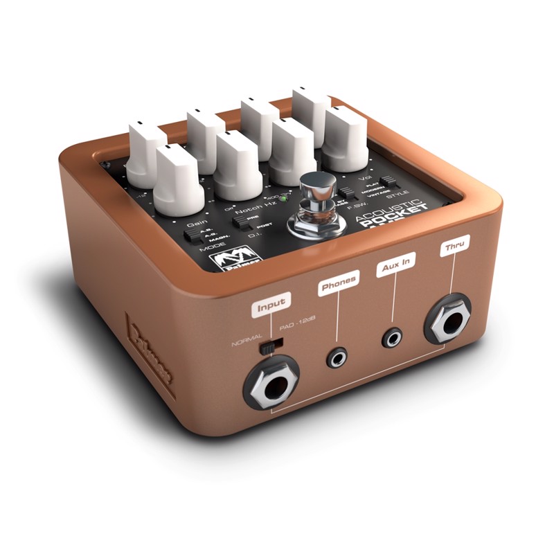 Preamp Til Akustisk Guitar  Bas Palmer Pocket Amp Acoustic fra Palmer Mi