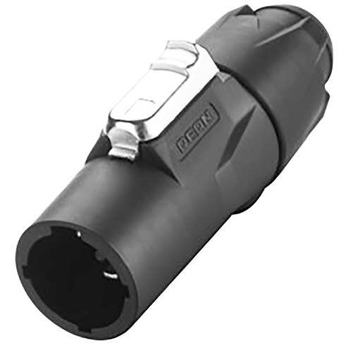 Rean Rcac3m X 000 Powercon True1 Han Kabelstik   Sort fra Neutrik