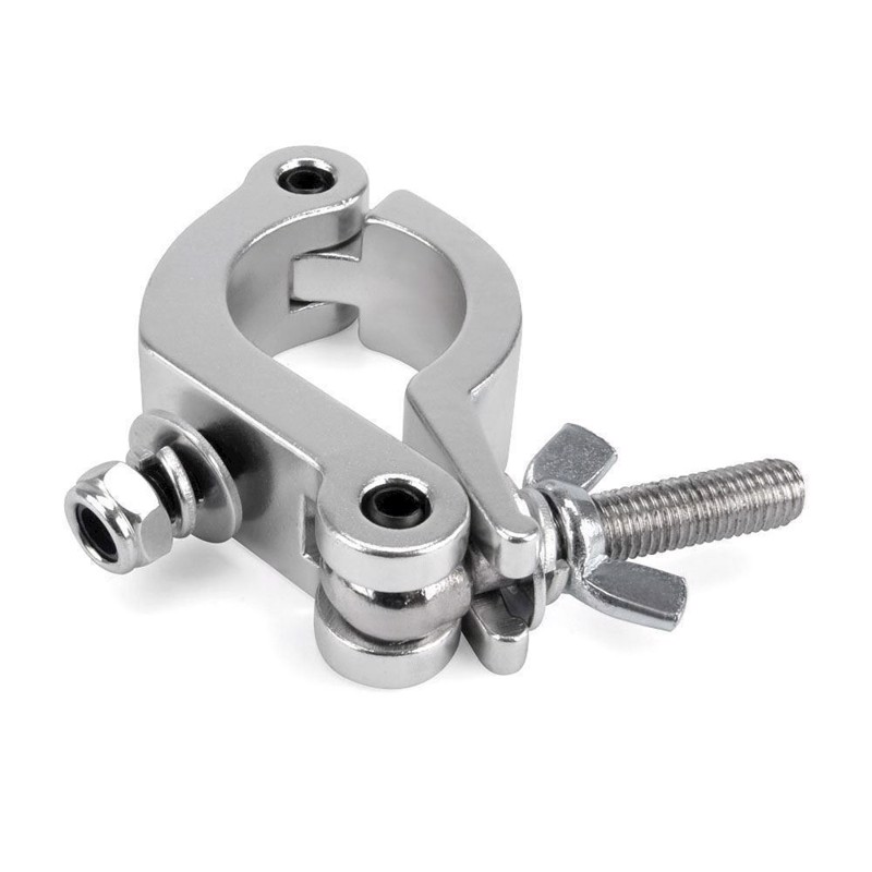 Halfcoupler Side Entry Silver Max. Load 300 Kg (48   51mm)   Rig 400 200 025 fra Riggatec